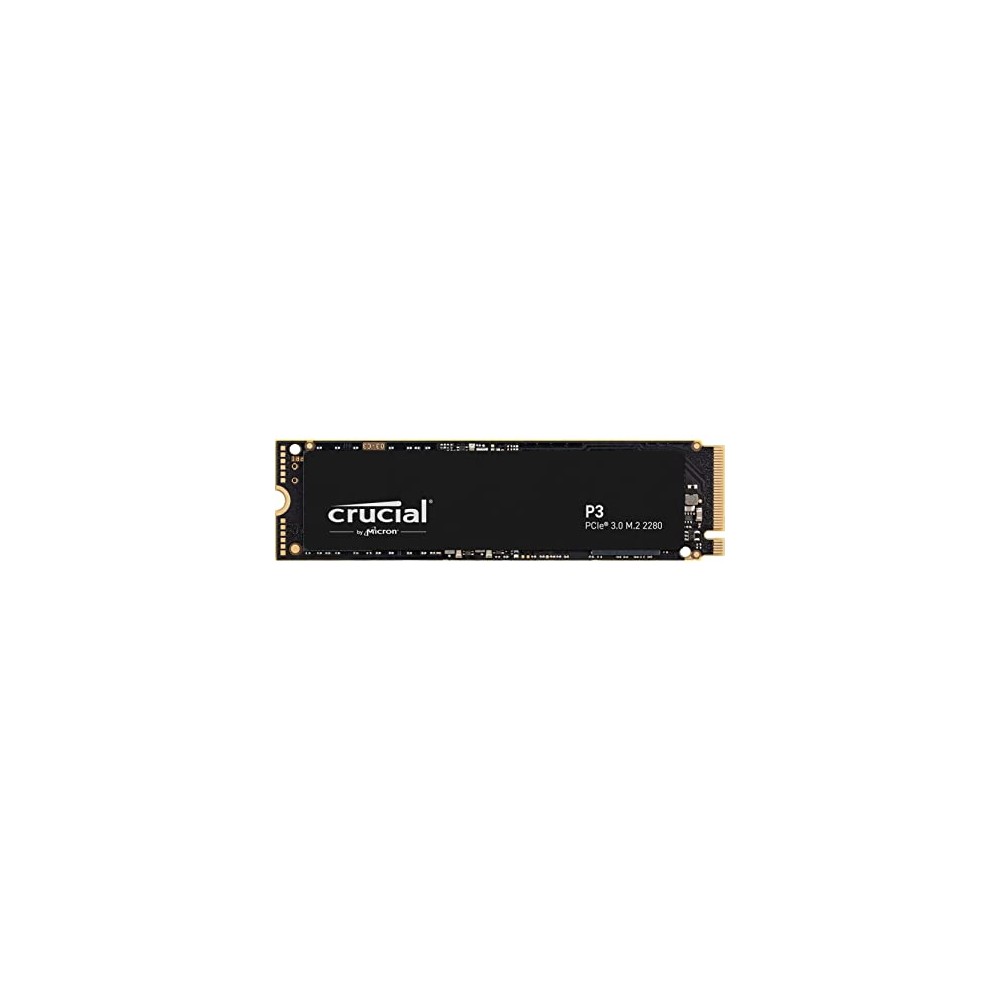 SSD CRUCIAL P3 1TB PCIe 3.0 3D NAND NVMe M.2 SSD, Fino a 3500MB/s