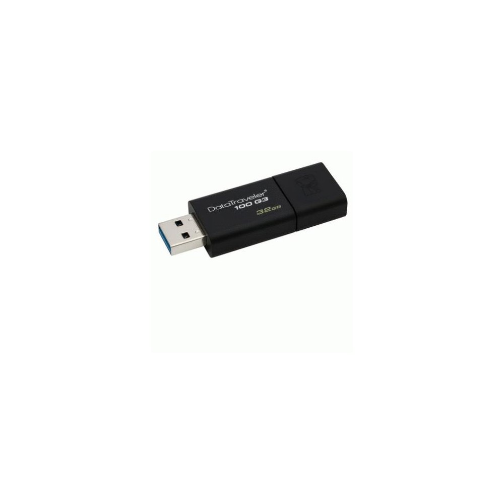 PEN DRIVE 32 GB KINGSTON USB 3.0 DATA TRAVELER NERO