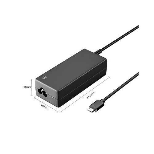ALIMENTATORE EWENT PER NOTEBOOK USB-C 65W