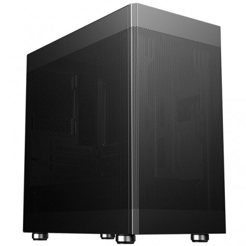CASE ITEK PROMESH 35B - Gaming Office Mini Tower mATX- Type-C- 2xUSB3- 3 Lati MESH