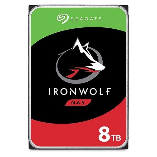 HDD INT 3,5 8TB SEAGATE IRONWOLF SATA3 7200RPM