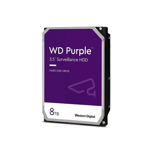 HDD INT 3,5 WD Purple 8TB - 6Gb/s Sata III 256MB