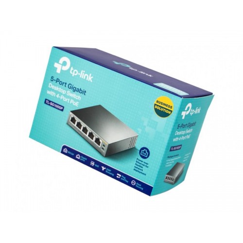 SWITCH TP-LINK 5P GIGABIT 4P POE 56W