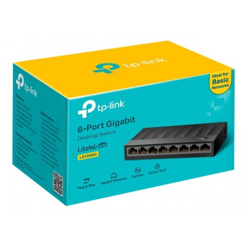 SWITCH TP-LINK LITE WAVE 8P GIGABIT ETHERNET
