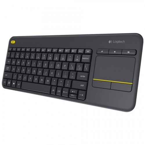 TASTIERA LOGITECH K400 PLUS BK CON TOUCH
