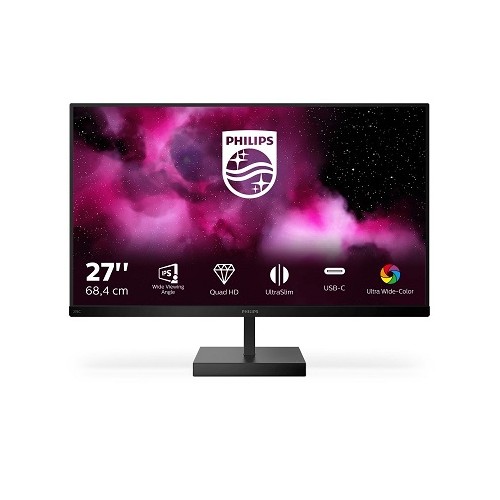 MONITOR PHILIPS 27 LED IPS, 16:9 4MS 350 CDM, USB-C DOCK, HDMI