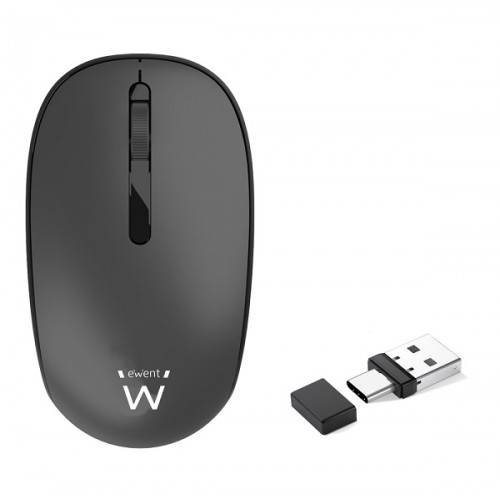 MOUSE EWENT WIRELESS USB A+C CLIC SILENZIOSO