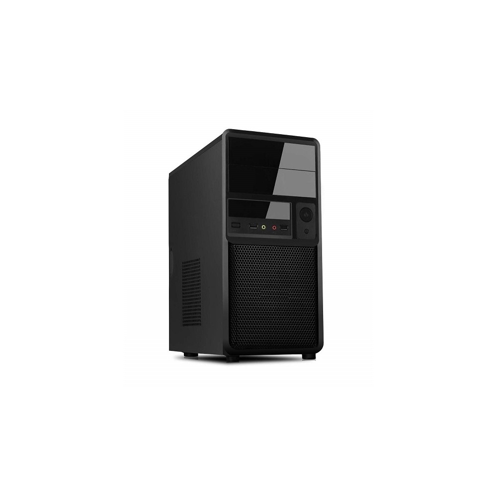CASE ITEK MINI TOWER SPIDER mATX 500W USB3 BLACK MESH