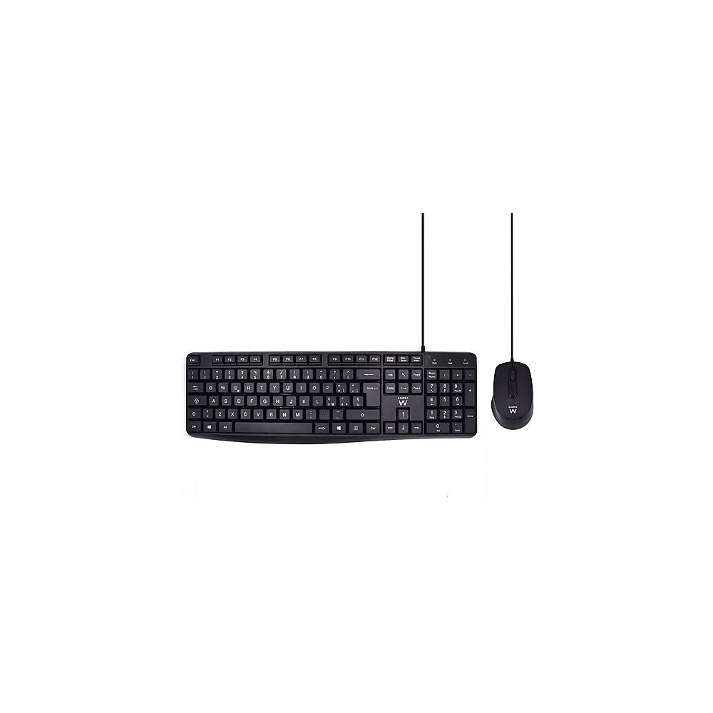TASTIERA + MOUSE EWENT USB DIGITAZIONE SILENZIOSA